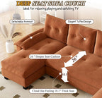 104.7" U-Shaped Sleeper Sofa - Image 7