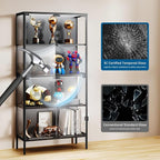 PEUKC 65" Glass Display Cabinet - Image 5