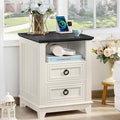 Joaxswe 18" Farmhouse Night Stand by Joaxswe
