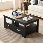 LINSY HOME Farmhouse Coffee Table - Image 2