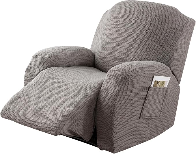Genina Recliner Chair Covers, Stretch Reclining Chair Cover, Recliner Sofa - Image 8