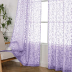 Furman Extra Long Sheer Curtains 96 inches Long - Image 2