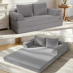 COMAX Futon Sofa Bed, Convertible Folding Sofa Bed, Boneless Couch Loveseat by COMAX
