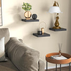 Fixwal Floating Shelves for Wall, 8 Inch Small Black Shelves Wall Mounted Shelf - Image 2