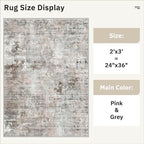 Soalmost 2x3 Abstract Washable Rugs - Image 5