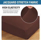 H.VERSAILTEX Super Stretch Individual Seat Cushion Covers Sofa Covers Couch - Image 4