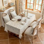 VClife Tablecloth Linen Texture Tablecloth - Image 2