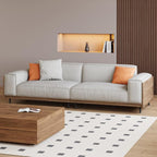 82.67" Mid-Century Modern 3-Seater Fabric Sofa Couch - Image 5
