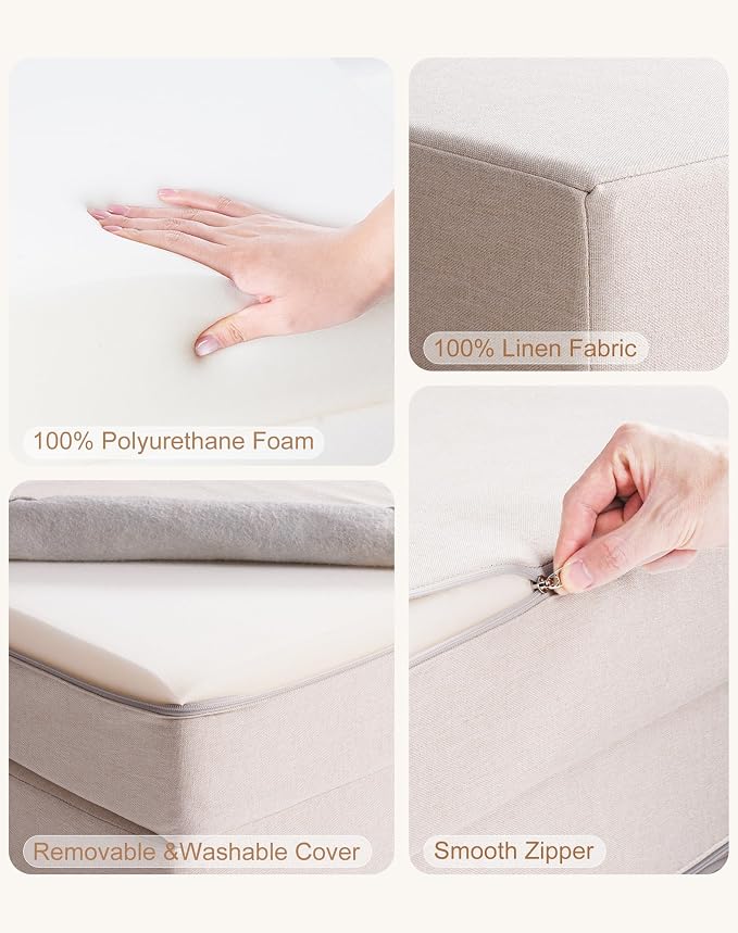 ROBUD Kids Couch, DIY-Style & Washable Toddler Sofa - Image 6