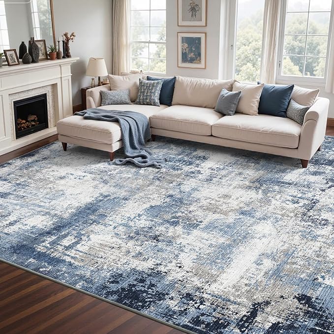 9x12 Ft Extra Large Washable Area Rugs - Image 2