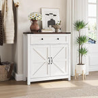Semiocthome Farmhouse Sideboard Buffet Cabinet by Semiocthome
