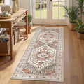 Yamaziot Washable Runner Rug, 2x6 Non-Slip Boho Vintage Hallway Kitchen Rug | by Yamaziot