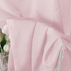 Blush Pink Sheer Curtains 84 Inches Long 2 Panels - Image 3