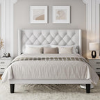 Einhomn Queen Size Platform Bed Frame - Image 8