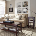 Shaker Cottage End Table with Dual Storage Shelves, Transitional Cottage Styling - Image 4