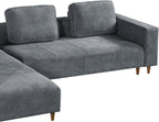Christopher Knight Home Linmont 2 Pieces L Shape Convertible Sectional Sofa - Image 9