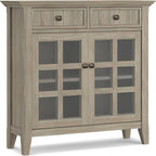 SIMPLIHOME Acadian Storage Cabinet by SimpliHome