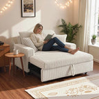 3 in 1 Convertible Sofa Bed，52.8" Pull Out Couch - Image 3