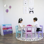 Humble Crew Kids Table and Chair Set, Toddler Activity Table - Image 2