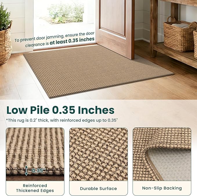 KOZYFLY Boho Runners for Hallways 2x8 ft Washable Kitchen Runner Non Slip - Image 4