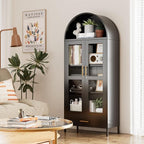 Metal Arched Display Cabinet - Image 9