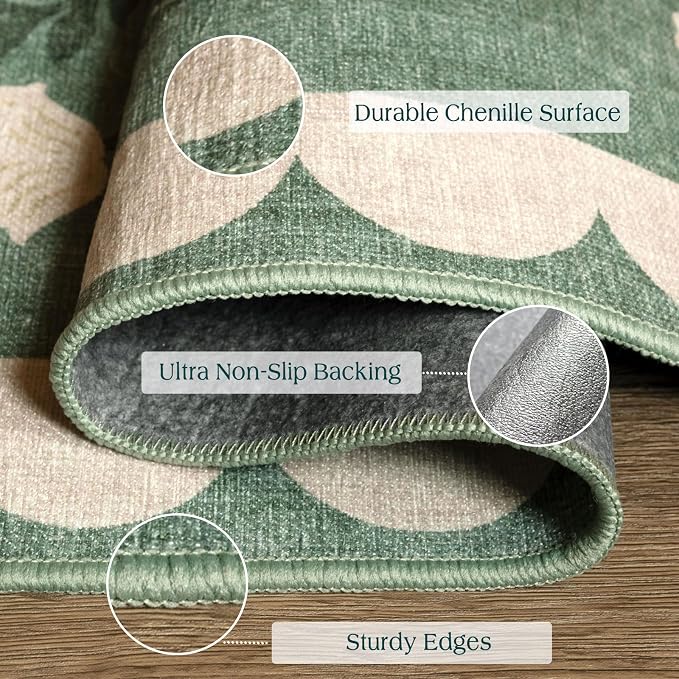 3x3 Square Entryway Rug - Image 3