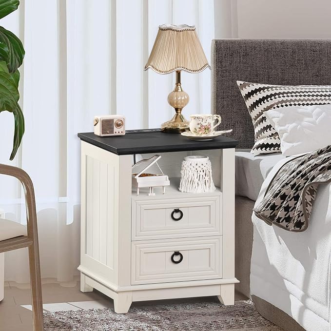 Joaxswe 18" Farmhouse Night Stand - Image 8