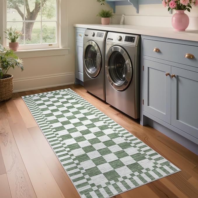 GarveeHome 2x6 Kitchen Runner Rug Non Slip Washable Runner Rug - Image 3
