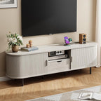 ONBRILL 69" TV Stand with Power Outlet by ONBRILL