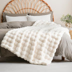 BENVWE Faux Fur Throw Blanket for Couch Bed - Image 9