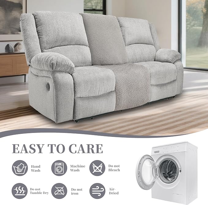 100% Waterproof Sectional Recliner Couch Covers - Image 8