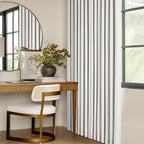 Beige White Pinch Pleated Blackout Linen 92 Inch Long Curtains 60 Inch Wide | - Image 8