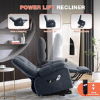 MAHOMICO Power Lift Recliner Chair - Image 5