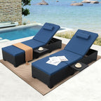 WAROOM Outdoor Chaise Lounge Chairs - Image 3
