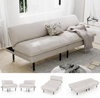 Ribilake 70" Futon Sofa Bed, 4 in 1 Multi-Function Couch Sleeper by RIBILAKE