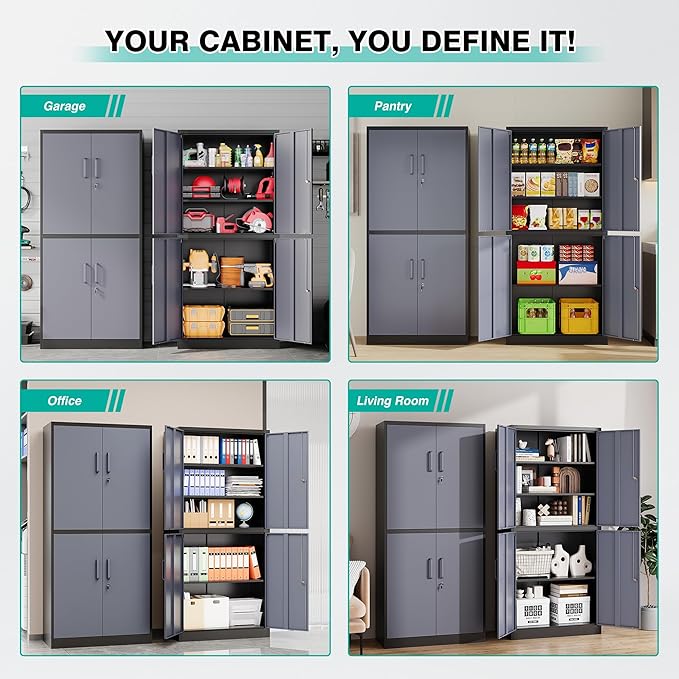SISESOL Metal Storage Cabinets - Image 5