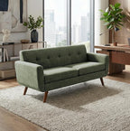 Tbfit Mid Century Modern Sofa Couch, Loveseat & Standard Sofa - Image 4
