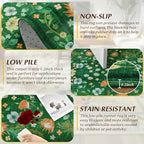 Area Rug for Living Room, Non-Slip Vintage Carpet for Home Office Nursery - Image 4
