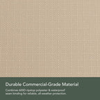 Covermates Ultima Outdoor Modular Sectional Sofa Cover – Heavy-Duty Patio - Image 7