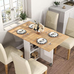 3imothrix Folding Dining Table, Dinner Table - Image 2