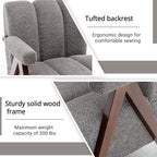 Mid Century Modern Accent Chairs Set of 2 - Image 3
