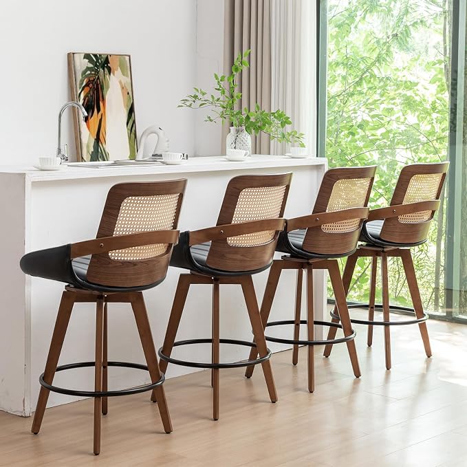 Mid Century Modern Counter Stools - Image 4