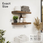 BAOBAB WORKSHOP Wood Floating Shelves - Image 3