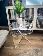 Acrylic Nightstand Side Table Modern Design Clear Home Decor Display End Table - Image 6