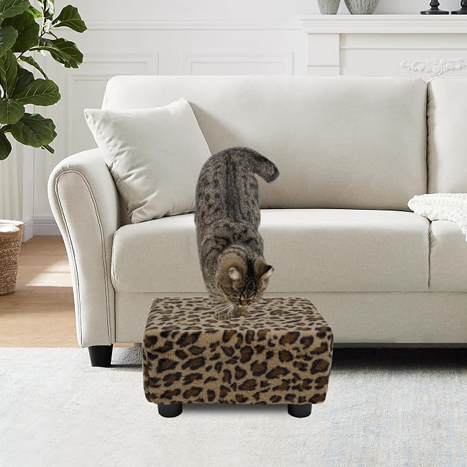 CAROLMADE Small Foot Stool Ottoman Footstool - Image 6