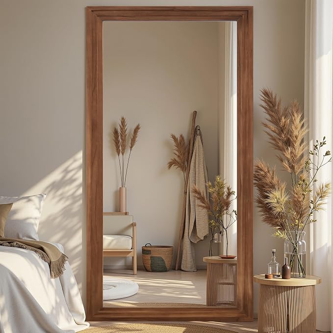 Full Length Mirror, Oversized Stand Up Mirrors Large Wall Mirrors, Wall Mounted - Image 2