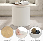 Cmishe Ottoman Poufs with Storage - Image 3