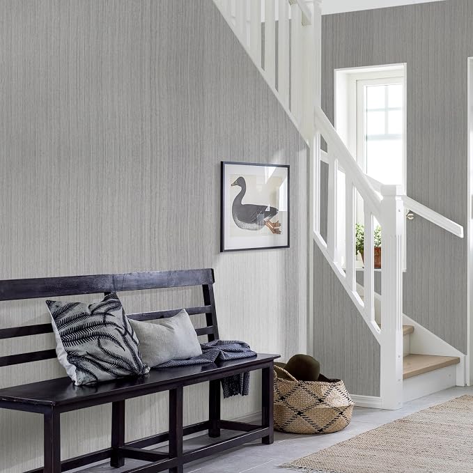 Grasscloth Peel and Stick Wallpaper - Image 3