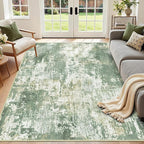 RELEANY Washable 8'x10' Abstract Area Rug - Image 2