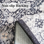 5x7 Living Room Area Rugs: Washable Non-Slip Stain Resistant Rug - Image 6
